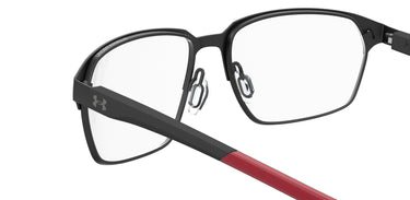 Designer Men Under Armour Eyeglasses: UA 5021/G - Matte Black(2)- SpecSMART Eye Clinic (Zoom View)